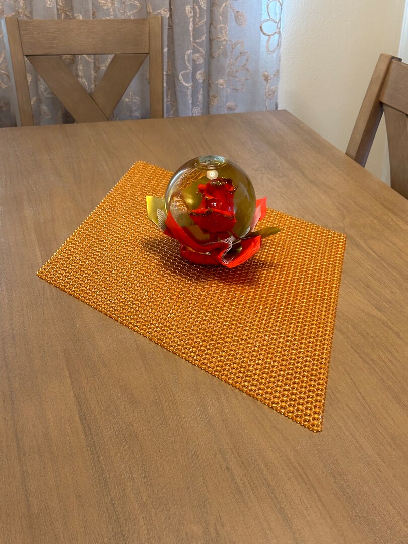 Handmade Table Runner Super Groovy Glass Bead Table Runner 20x 36 Handmade Table Runner Super Groovy Glass Bead Table Runner 20x 36